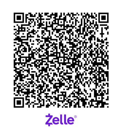 Zelle donation QR code for MDJunior Inc